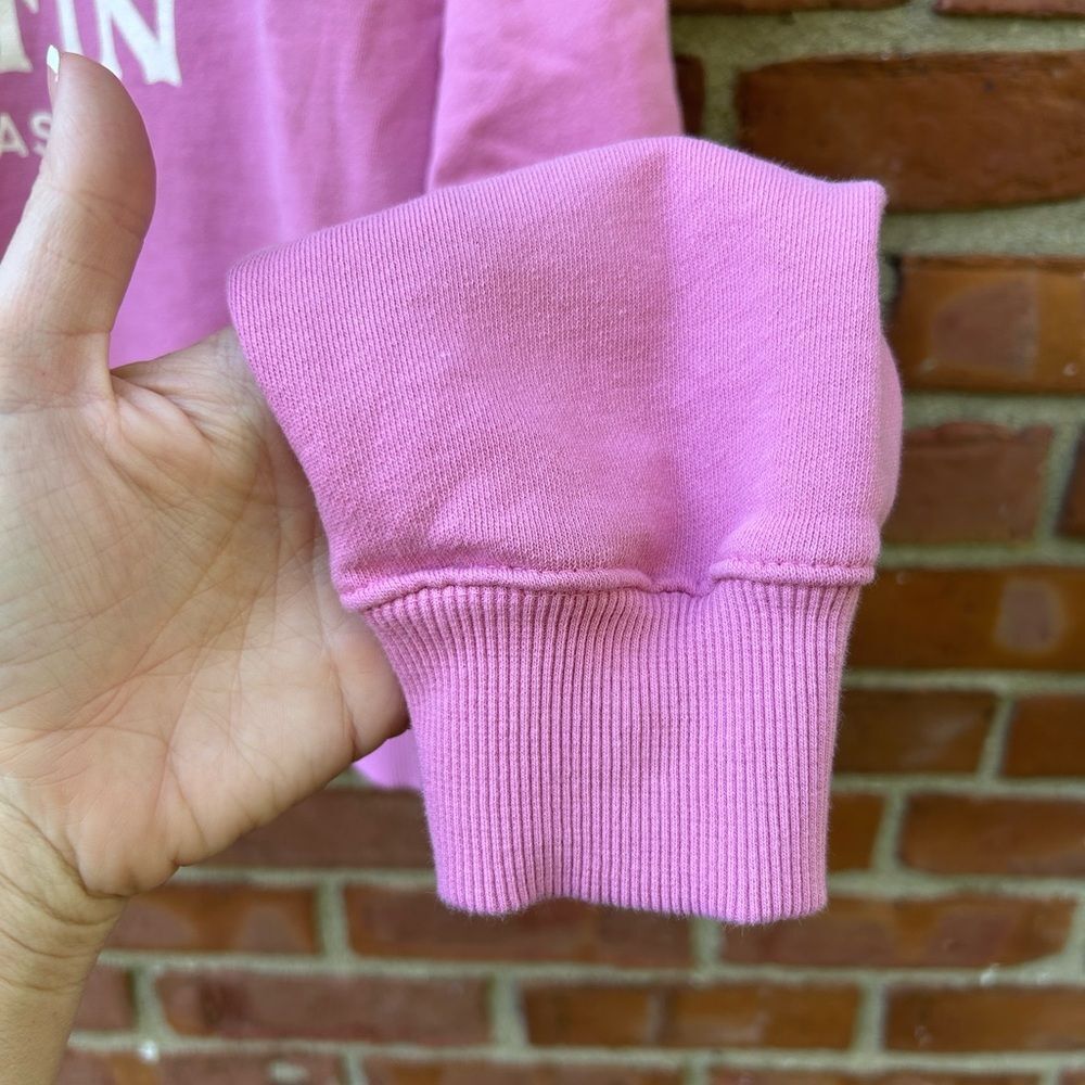 Anthropologie Pink Maeve Austin Texas Crewneck Sweatshirt - Picture 6 of 9